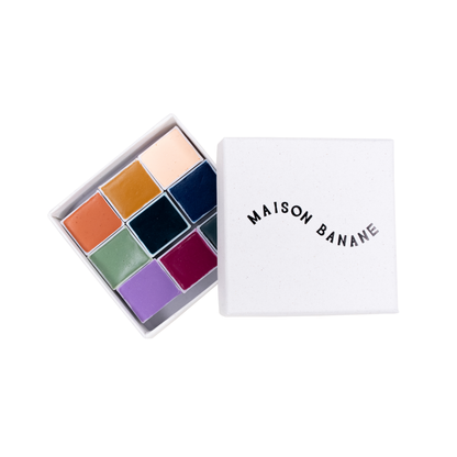 Palette d'aquarelles artisanales vegan Colder Than Ice